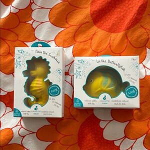 CaaOcho Natural Rubber Bath Toys